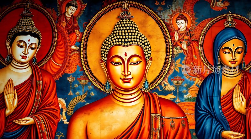 佛祖与菩萨画像