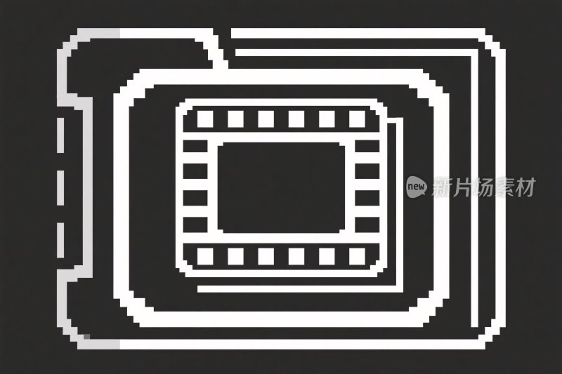 像素风格相机图标