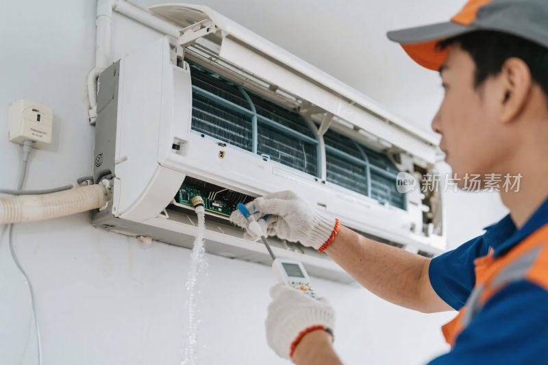 空调维修场景图