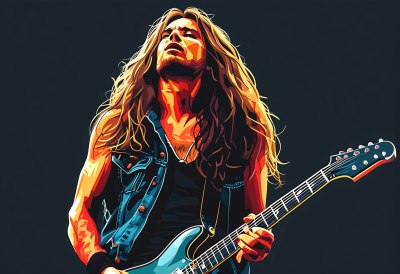 摇滚吉他手舞台 摇滚吉他手舞台