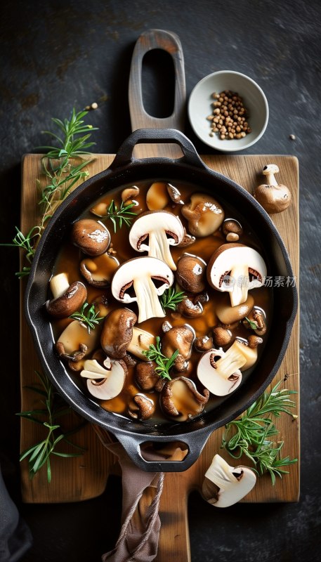 松口蘑慢炖香锅