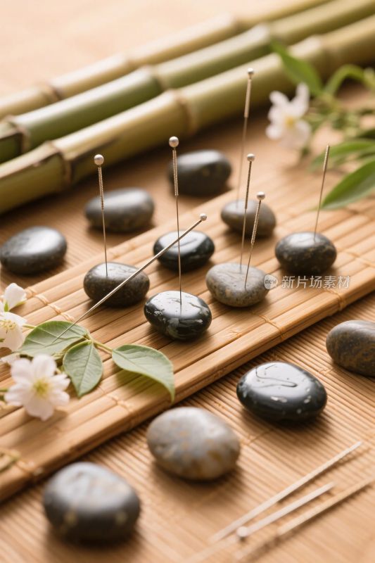 传统养生针灸布置图