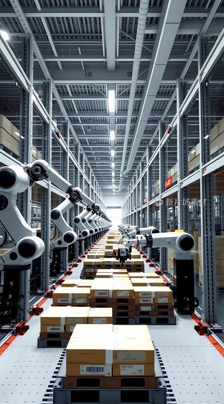 智能仓储机器人高效作业