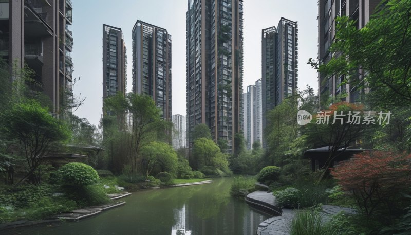 成都密集住宅区