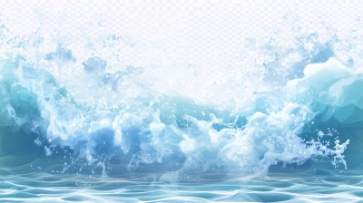 波涛水形海涛水元素