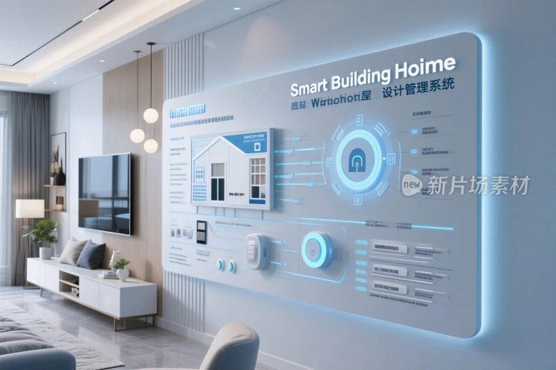 智能家居交互界面展示