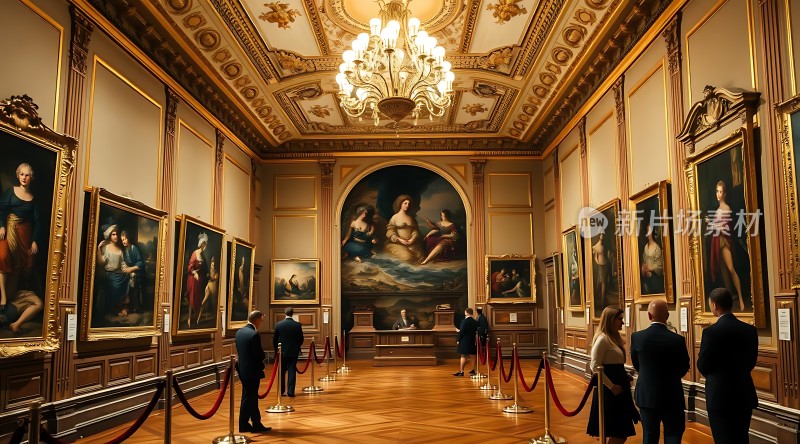 艺术殿堂经典画作尽收眼底