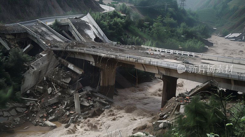 地震洪水山体滑坡