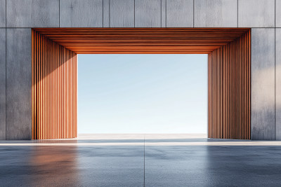 未来主义几何简约现代建筑设计广告背景 未来主义几何简约现代建筑设计广告背景