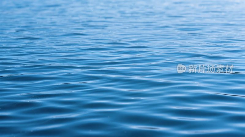 蓝色水面波纹