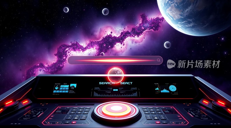 探索宇宙新片场素材