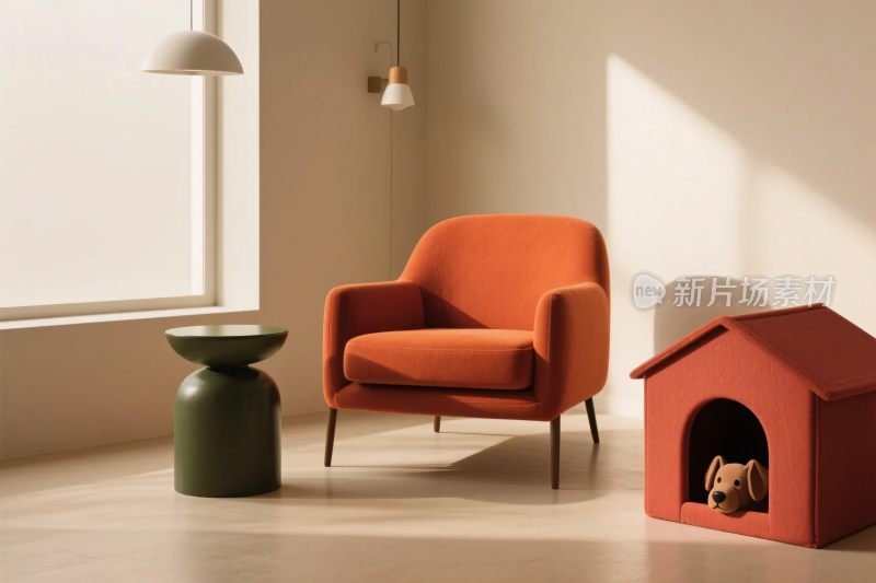 现代简约室内场景