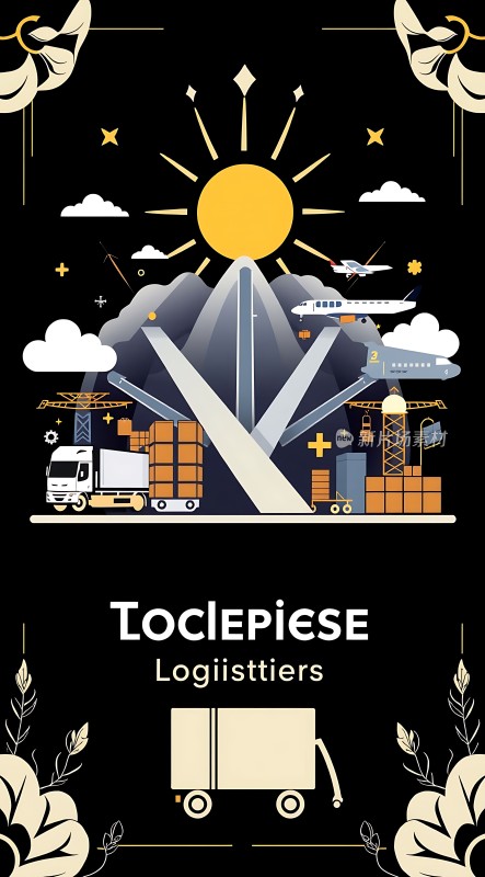 阳光下的物流运输