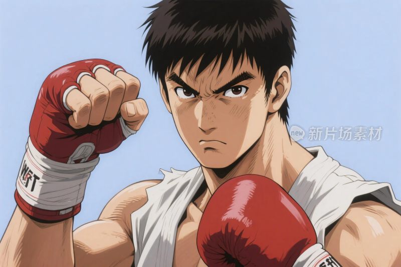 街霸格斗角色插画