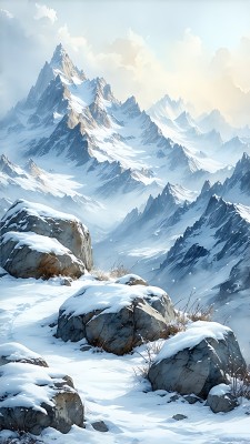 雪域雄峰 雪域雄峰