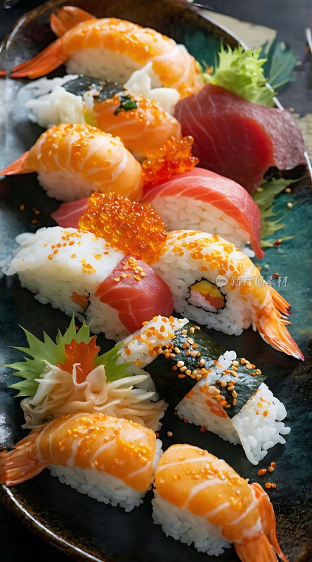 新鲜刺身寿司大集合
