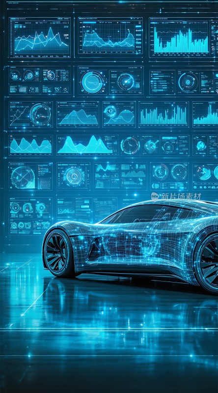 智能汽车数据分析图