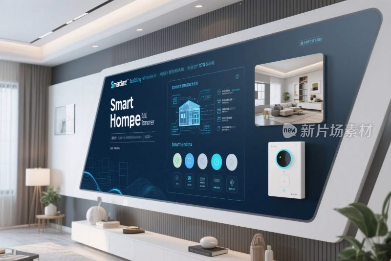 智能家居系统界面展示