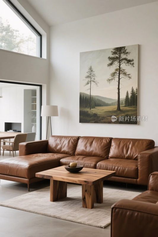 现代简约客厅场景