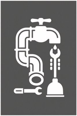 管道维修工具图标
