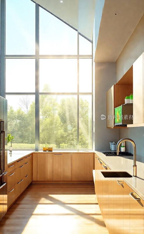 阳光厨房现代简约生活