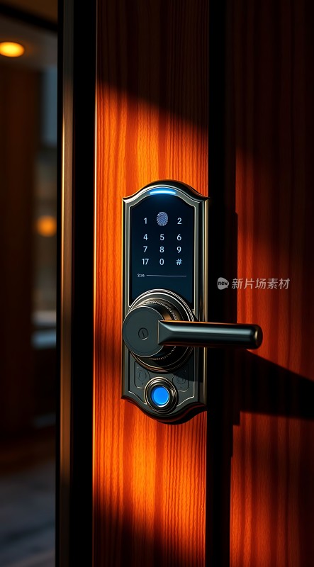 智能指纹锁安全便捷生活