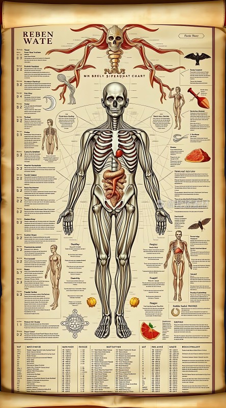 人体解剖学图解