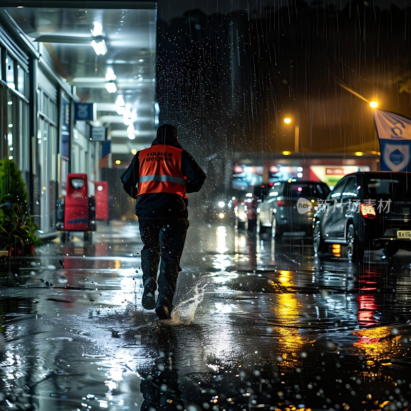 雨夜奔跑者