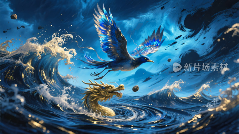 山海经神话故事精卫填海