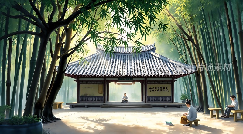 竹林禅院静心修行