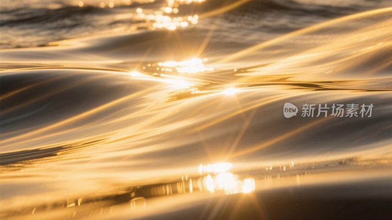 水面阳光光影效果