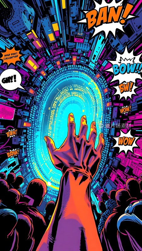 科技之手掌控未来世界