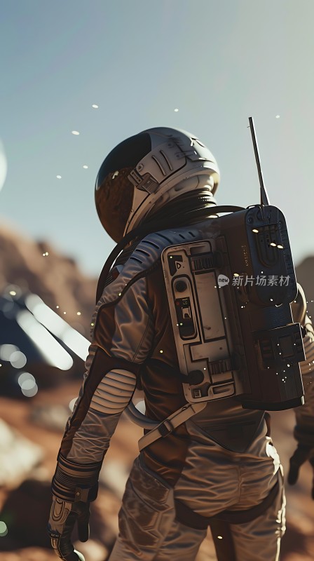 宇航员探索火星之旅