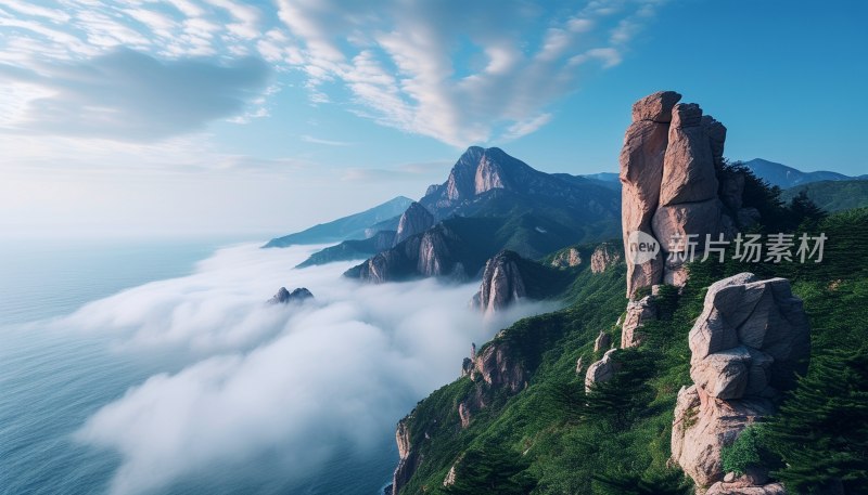 云台山全景风光