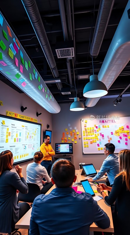 团队协作头脑风暴会议