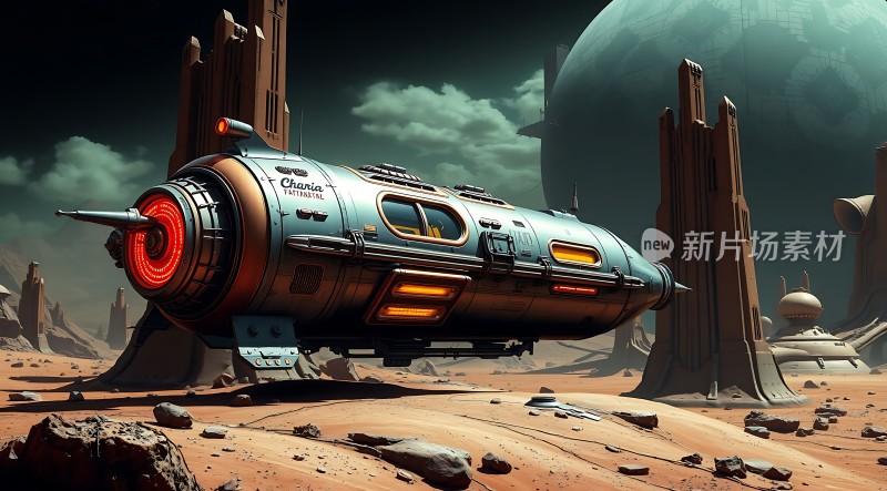 太空探索新篇章未来飞船与神秘星球