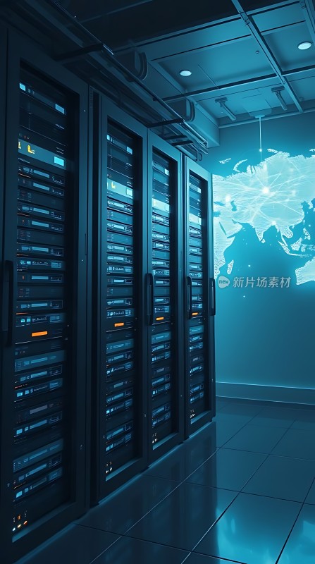 科技之光数据中心里的未来世界