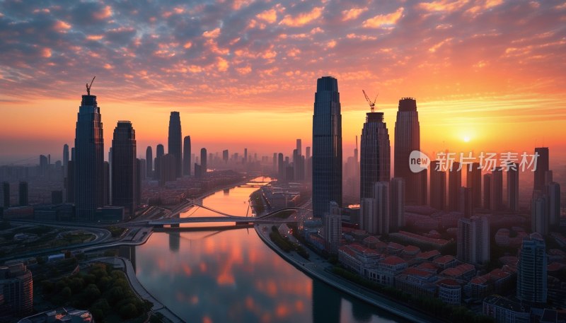 天津晨曦映新颜