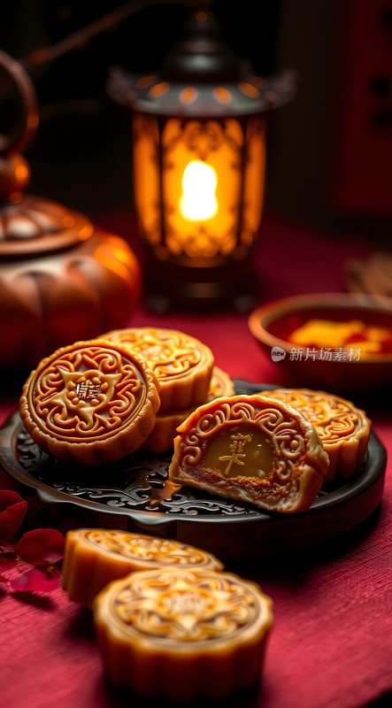 中秋佳节的月饼盛宴