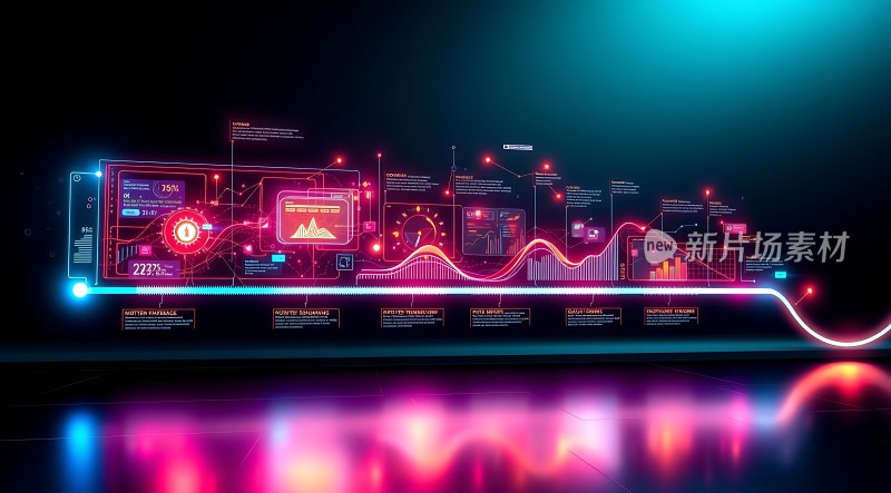 未来科技数据图表展示