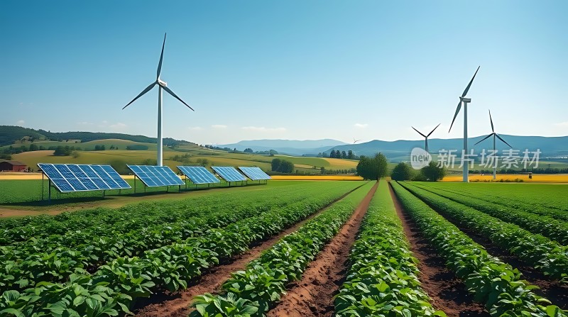 绿色能源与农业和谐共生