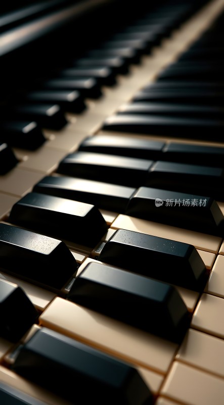 钢琴键之美