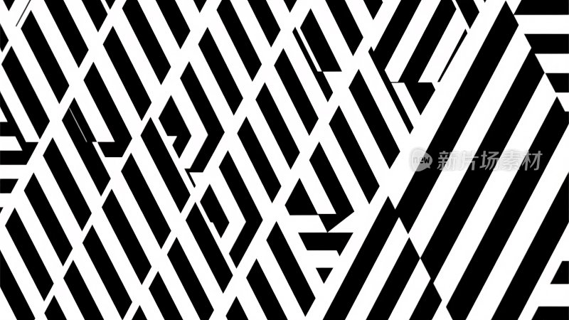 黑白条纹几何图案背景