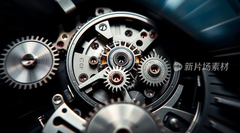 机械之心精密齿轮与金属构造的完美结合