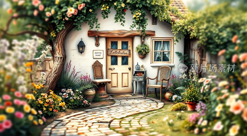 童话小屋的秘密花园