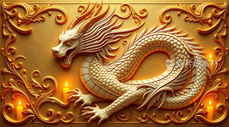 金龙烛影映华章