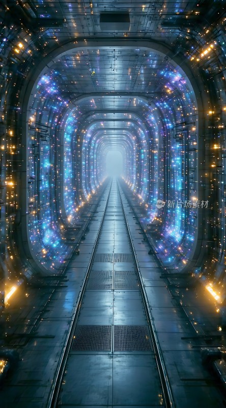未来科技隧道探索未知之旅