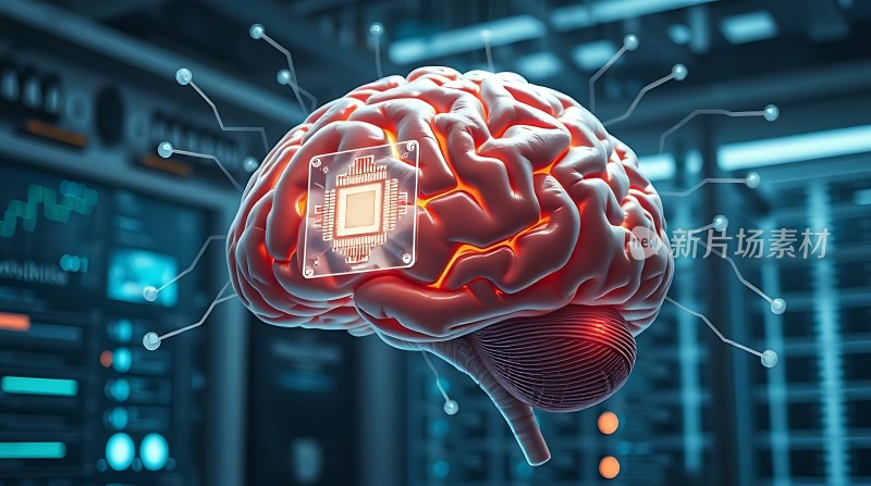 智能大脑芯片连接