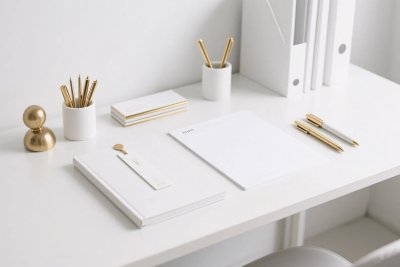 整洁办公桌面布置