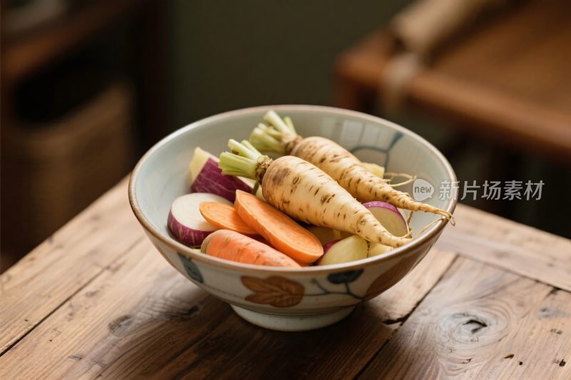 碗装食材美食静物